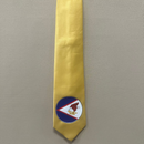 Gold colored American Samoa Flag Tie