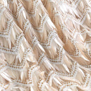 Athena Embroidered Mesh Sequin Fabric | Blue Moon Fabrics