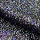 Gleam Beaded with Sequins Stretch Mesh Fabric | Blue Moon Fabrics