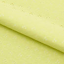 Eyelet Polyester Spandex Jacquard Fabric | Blue Moon Fabrics
