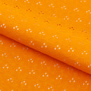 Eyelet Polyester Spandex Jacquard Fabric | Blue Moon Fabrics