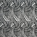 Traditional Polynesian Tattoo Fabric | Muslin Cotton