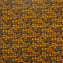 Traditional Polynesian Tapa Pattern Cotton Fabric | Islands Fabric