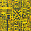 Polynesian Motif Barkcloth Fabric | Islands Fabric