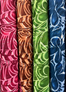 Plumeria Flower Polyester Fabric | Islands Fabric