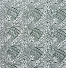 Hibiscus Traditional Polynesian Tattoo Poly Cotton Fabric | Islands Fabric