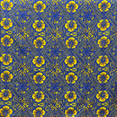 Traditional Tapa Hibiscus Cotton Fabric | Islands Fabric