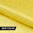 Illusion Anaconda Foil Printed Stretch Velvet Fabric | Blue Moon Fabrics