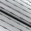 Linear Flocked Stretch Mesh Fabric | Blue Moon Fabrics