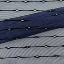 Linear Flocked Stretch Mesh Fabric | Blue Moon Fabrics