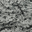 Brilliance Beaded with Rhinestone Stretch Mesh Fabric | Blue Moon Fabrics