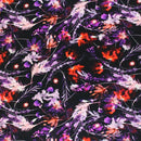 Fire And Ice Printed Spandex | Blue Moon Fabrics