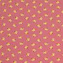 Bananas Red Stripes Printed Spandex | Blue Moon Fabrics