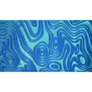 Sonic Swirl Embossed Foiled on Stretch Velvet Fabric | Blue Moon Fabrics