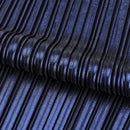 Titanium Pleated Polyester Fabric | Blue Moon Fabrics