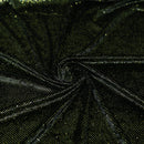 Vivian Glitter Printed Stretch Velvet Fabric | Blue Moon Fabrics