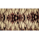 Fiery Glittered Flocked Stretch Mesh Fabric | Blue Moon Fabrics