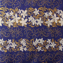 Tiare Garden Glitter Polyester Fabric| Islands Fabric