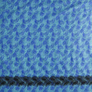 All Over Monstera Leaves Firm Fen | Single Border | Poly-Cotton Fabric Media 1 of 6