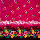 Pineapple Hibiscus Ocean Tropical Leaves Rayon Fabric | Islands Fabric